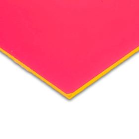 Pinkki fluoresoiva akryyli
