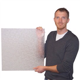 Jääkristallinen pleksi 75x100 cm