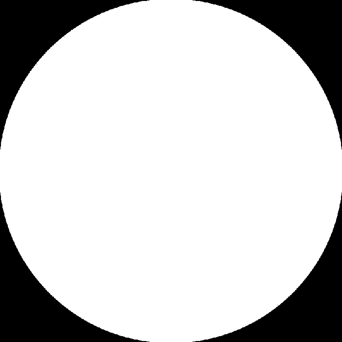 Designer White Corian Pyöreä 12 mm