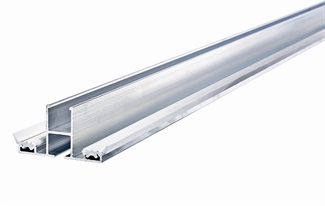 Alumiininen keskiprofiili (ilman kumilistaa) 16 mm RIATHERM® - pituus 3000 mm (rimaratkaisu)